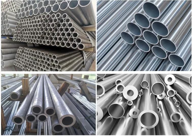 High Quality Steel Tube 2024 6061 6063 7075 T6 Aluminum Alloy Tube Aluminum Roll Pipes for Industry