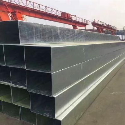 3 Inch Hollow Section Black GB/T6728 Galvanized Square Metal Steel Tube