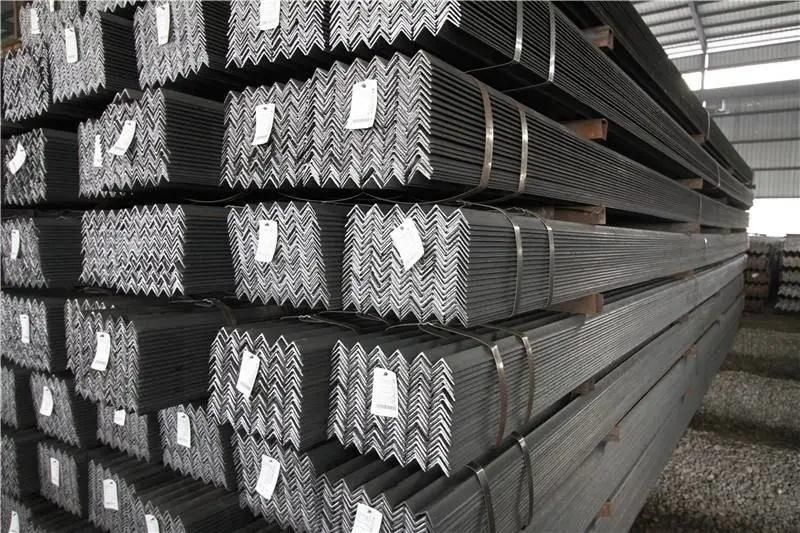 Q235B Q345b Ss400 Grade Structure Angle Steel / Angle Iron Bar