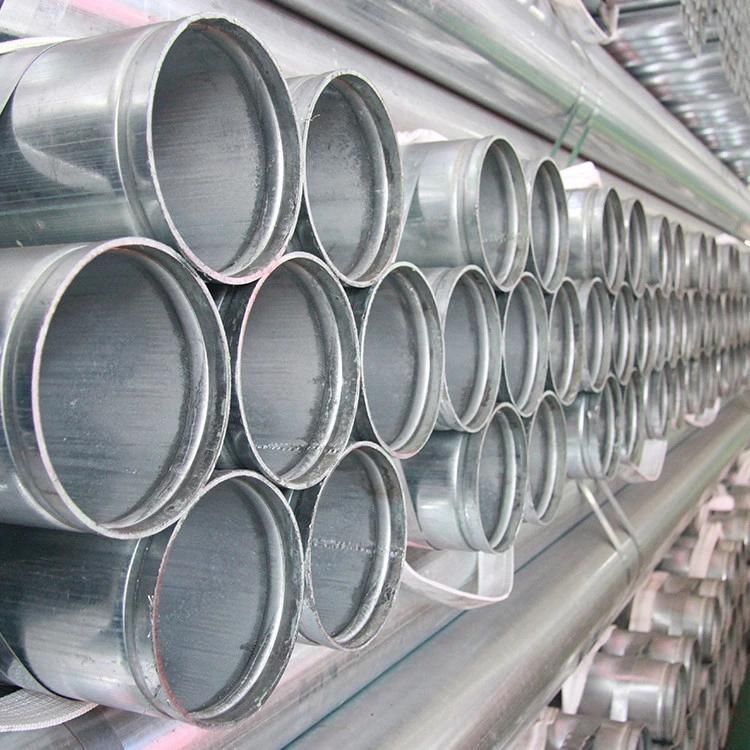 Q195 Galvanized Green House Used Welded Round Steel Pipe