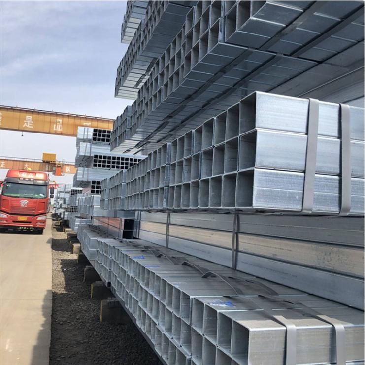 Factory Direct Supply Competitive Hot DIP Galvanized 48.3 mm Steel Pipe, Round Square Rectangular Gi Pipe for Carports, Scaffolding Tubes