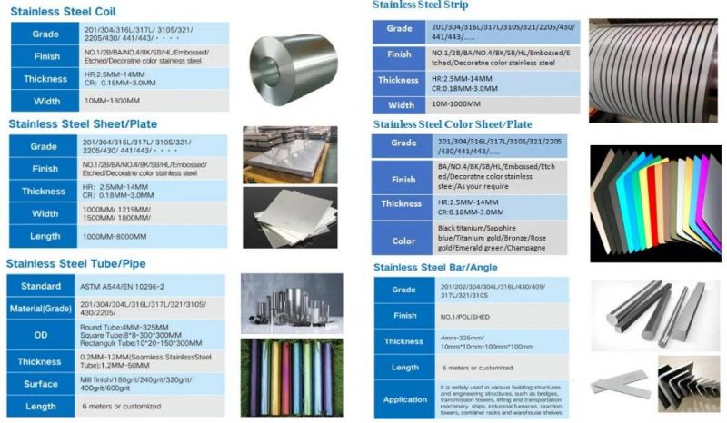 Cold Rolled Stainless Steel Bar 200 Series 300 Series 400 Series From Manufacturer