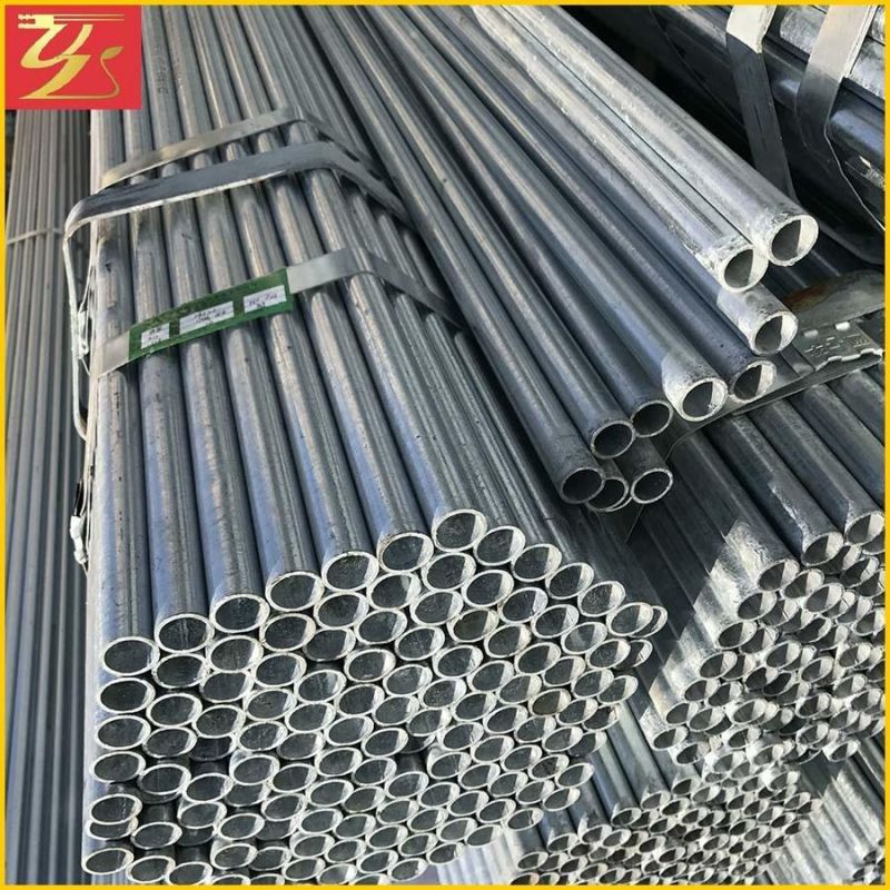 ASTM A53 Zinc Coated Q195 Q235 Q345 Hot Dipped Galvanized Steel Tube