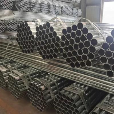 Hot Dipped Galvanized Steel, 48.3mm Steel Pipe Threaded Galvanized Pipe