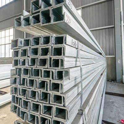 China Direct Sale Dx53D Galvanized Steel U Channel Iron Bar