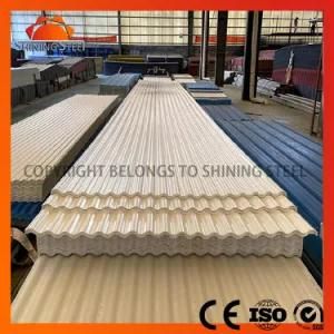1050mm Colorbond Galvanized PPGI Box Profiled Steel Prepainted Trapezoidal Roofing Sheet