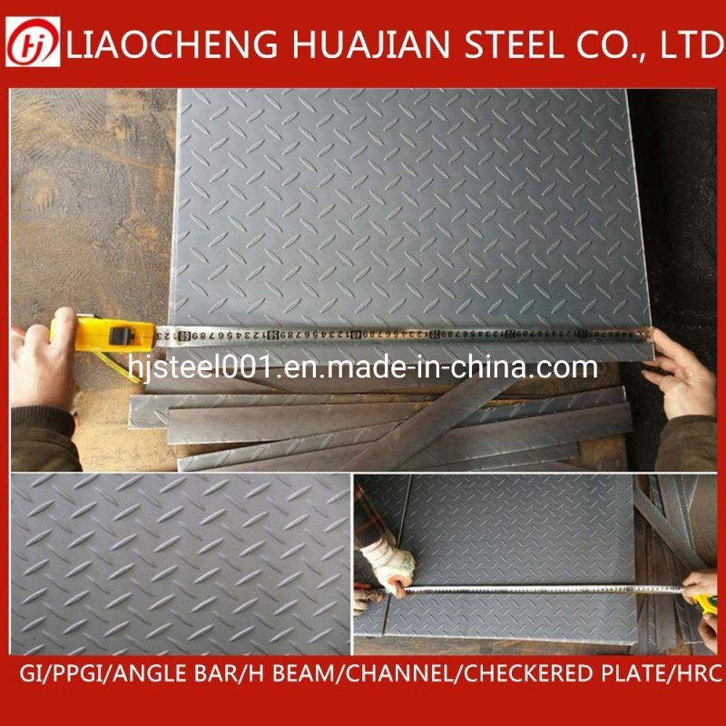 Reliable Wholesale Price Black Hot Rolled Checkered Plate