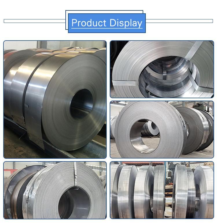 China Factory Metal Packing Belt Gi Galvanized Steel Strip