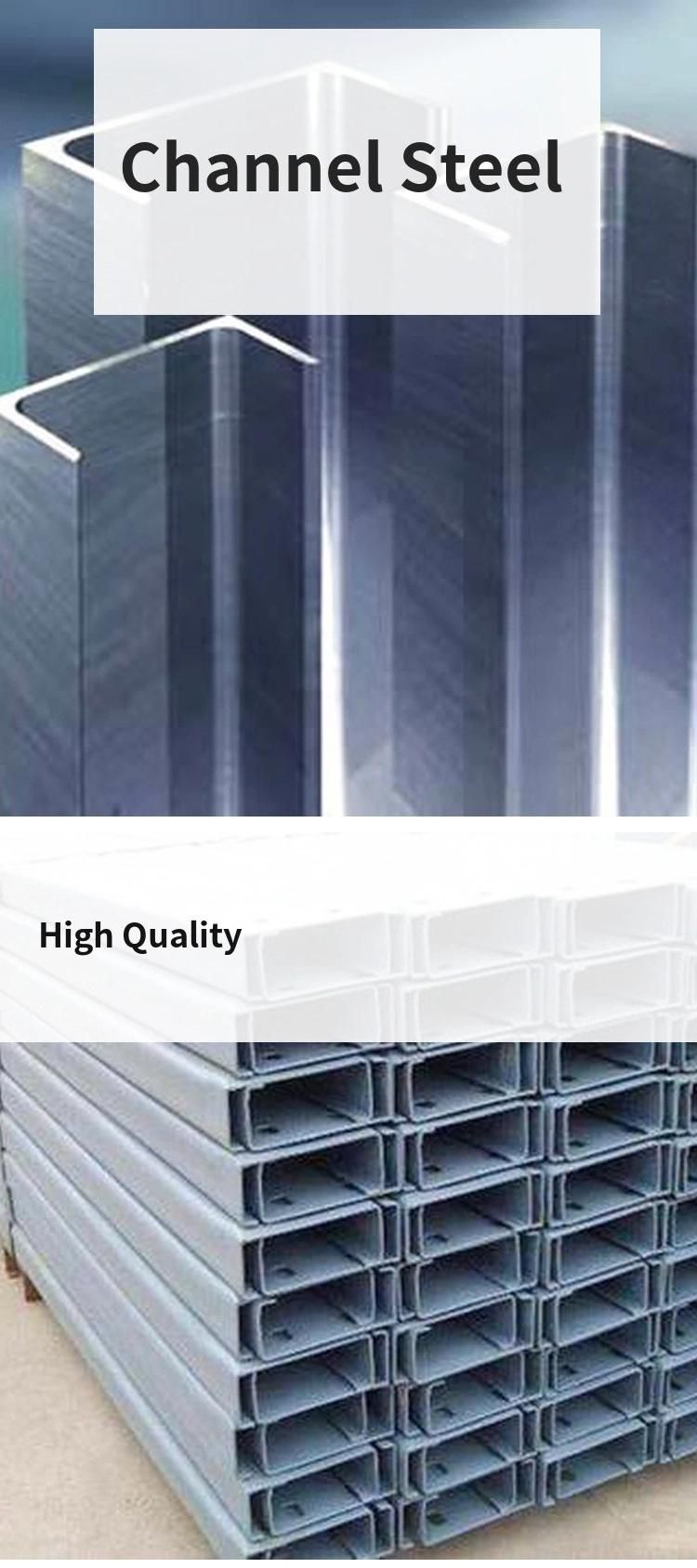 Standard Material Q235 Q345 Hot Rolled Channel Steel with High Quality