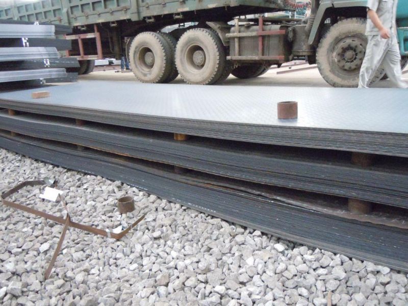 Riffled Steel Plate /Sheet Checkered Steel Plate (Q235/A36/SS400)