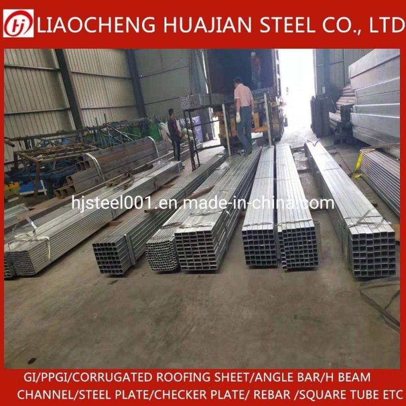 Rhs Shs Hollow Section Square Rectangular Round Galvanized Steel Pipe.