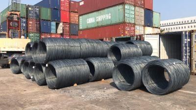 to Kenya Market Mombasa Port 5.5mm 6.5mm Nail Wire Making SAE1008 SAE1006 Steel Wire Rod Coil