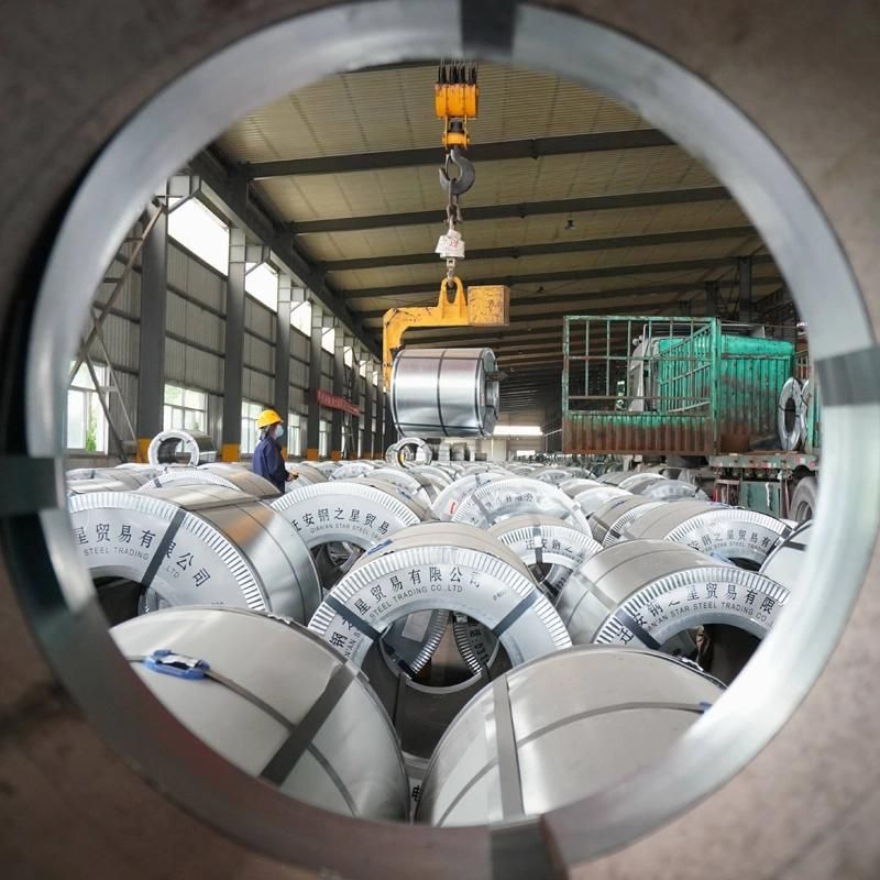 Warehouse in Stock 0.45mm *1200mm PPGI/PPGL Color Coated Steel Coil Galvanized Steel Coils