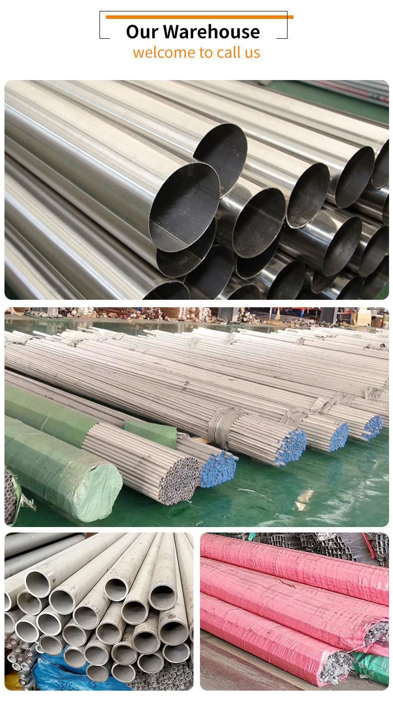 Hot Sale 304 316L Polished Stainless Steel Pipe Manufactory Price From China