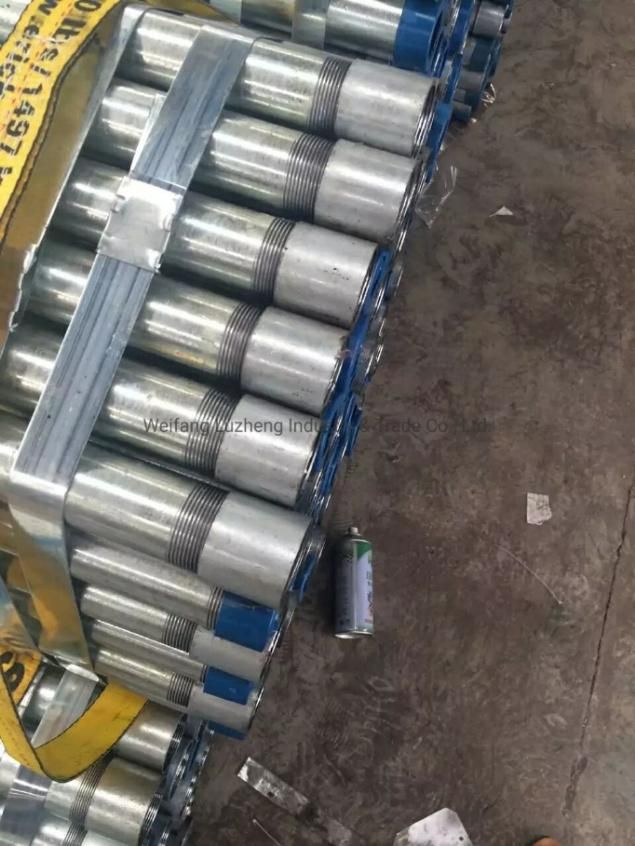 ASTM A53 Gr. B Steel Pipe ERW Sch40 Sch20, ASTM A53 B Galvanized Steel Pipe for Greenhouse