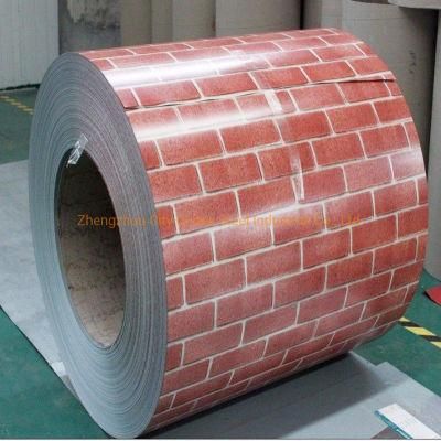 Prime Brick Bond Color Coated Galvalume Steel Coil PPGL Roll