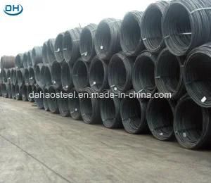 China Manufacturer Hot Rolled Steel Wire Rod in Coils
