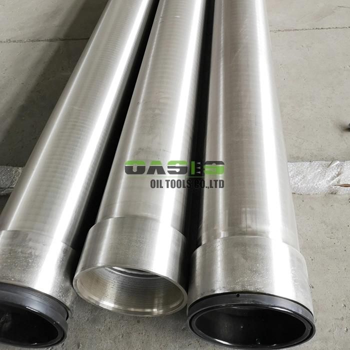 Stainless Steel 316L Seamless Pipe/Tube with Male-Female Thread for Deep Well Drilling