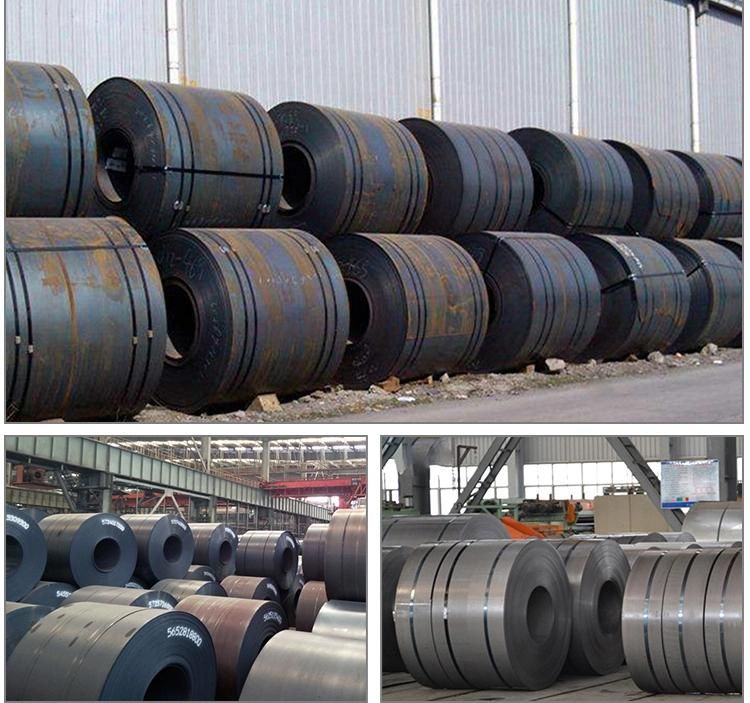 High Quality Q235, Q345 Ms Iron Black Sheet Metal Hot Rolled Steel Coil