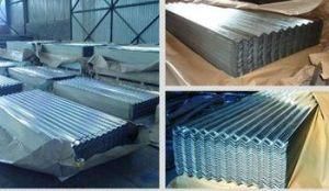 Color Coated Tile Roofing Materials Sheet Metal Steel Buidling Material