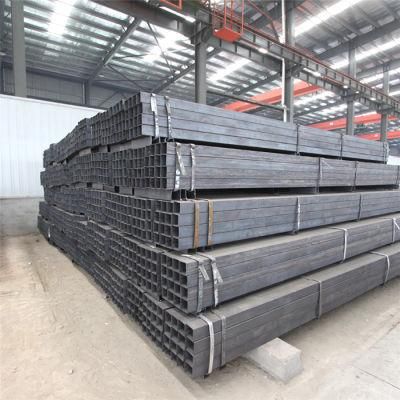 Good Price Black Welded Tube ERW Rectangular Steel Pipe Square Hollow Section