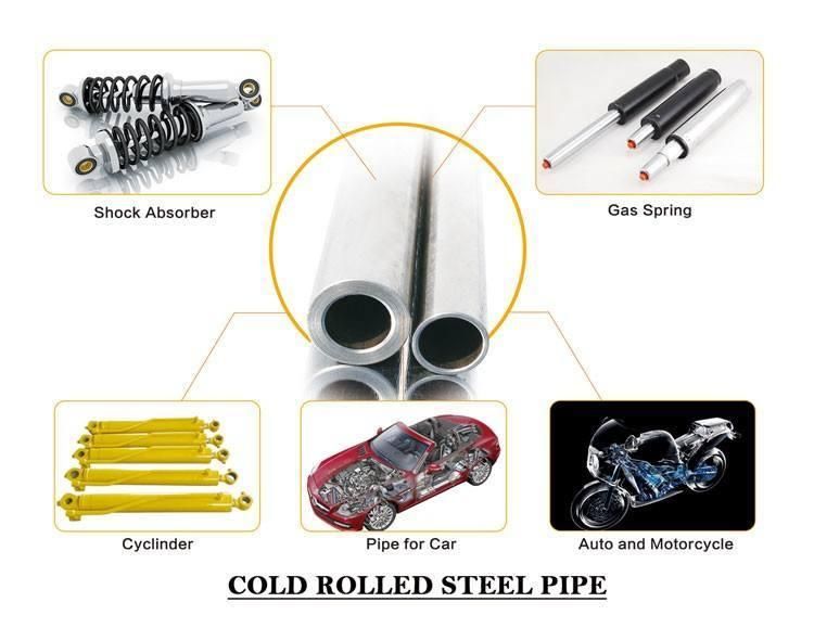 DIN Q345b Cold Rolled Presicion Seamless Steel Tube with Best Quality