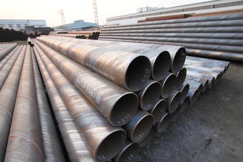 API 5L ASTM A36 Large Diameter Gr. B Carbon Spiral Welded SSAW Steel Pipes