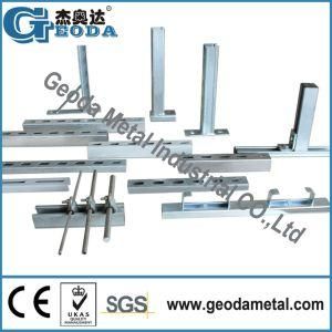 1 5/8&quot; X 1 5/8&quot; Pre-Galvanized Slotted Unistrut Channel/ Strut Steel Channel