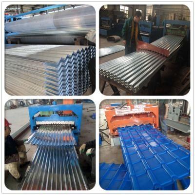 Color Coating Roof Corrugated Steel Sheet Galvalume Aluzinc Roofing Sheet