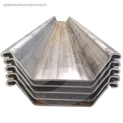 Steel Sheet Piles 600X355X7 U Shape Carbon Steel Sheet Piles
