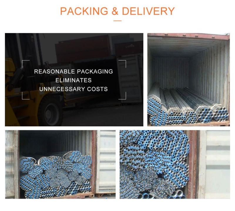 Hot Dipped Galvanized Steel Round Pipe with High Quality