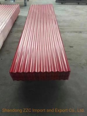 Prepainted Corrugated Steel PPGI Roofing Sheet