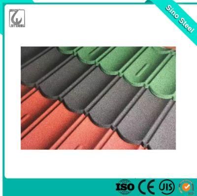 New Design Corrugated Modern Type Stone Coated Metal Roof Tile