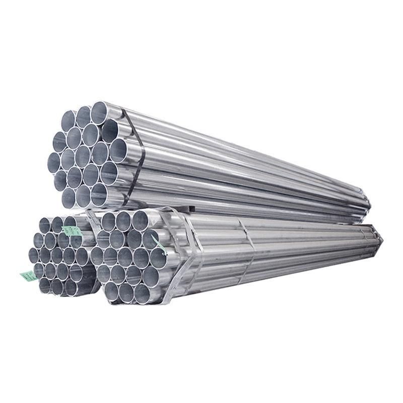 25mm Structural Steel Tube Welded Pre Gi 6 Meter Galvanized Steel Pipe