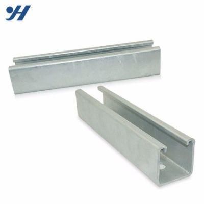 Hot DIP Corrosion Resistance Slotted Galvanized Steel C Channel
