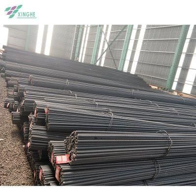 High Quality HRB400 Construction Concrete 12mm Reinforced Deformed Steel Rebar Price Per Ton for Construction