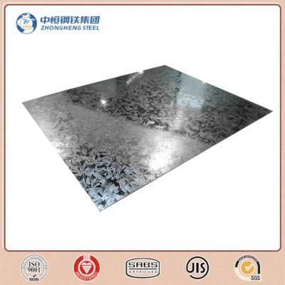 Dx51 Zinc Coated Hot Dipped Galvanized Steel Sheet