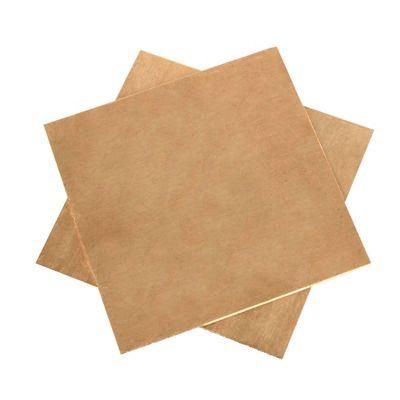 High Quality Warehouse Supply Brass Sheet Gold Color Copper Brass Plate