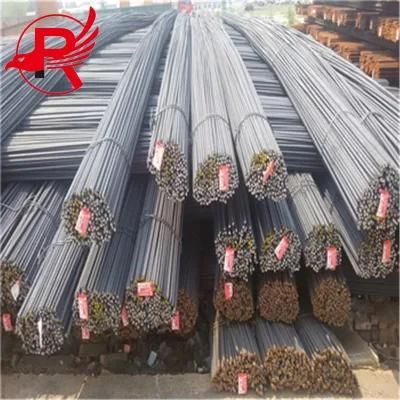 Steel Bar 10mm 12mm Hot Rolled Rod HRB400 Rebar From China for Building Construction