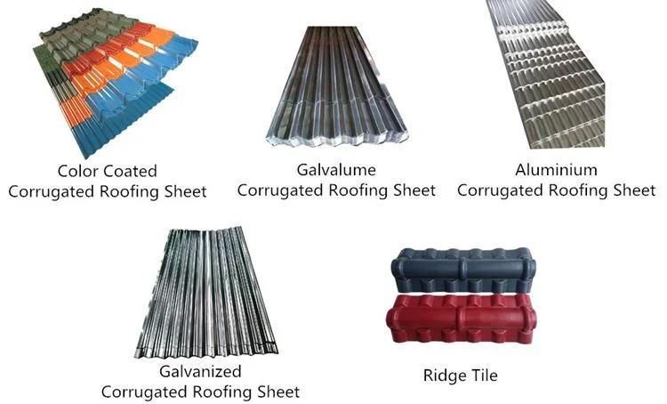 Embossed Color Coated PPGI Corrugated Metal Roofing Sheet Gi Iron Plate Price