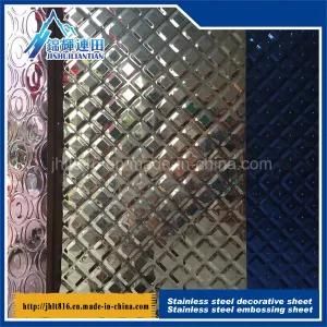 8K Stainless Steel Size Diamond-Shaped Cube Board Decorative Plate