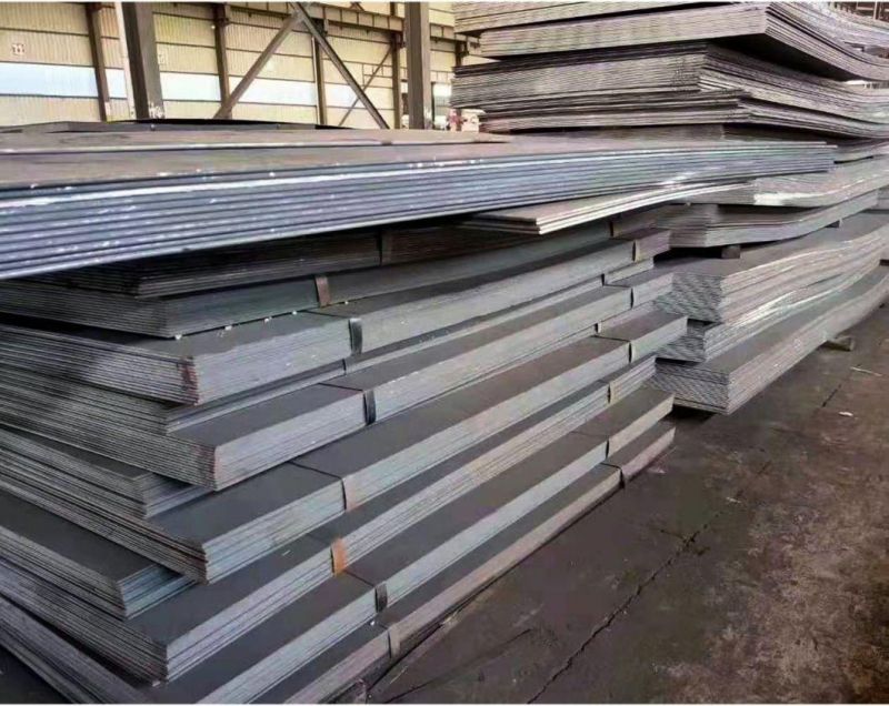 Cheap Mild Ms Carbon Steel Coated 6mm 10mm 12mm 25mm Hot Rolled Steel Plate Galvanized Coated Alloy Steel Sheet for Shipbiulding Boiler