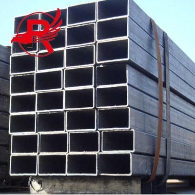 A36, Q235, S275, S355 25*25*0.5 30*30*0.4 Tubular Steel Black Hollow Section Rectangular Steel Tube Square Steel Pipe for Building, Construction