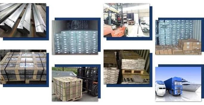 Galvanized Z Purlins for Galvanized Steel Structure Z Shape Channel Steel Profile