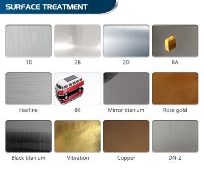 Factory Spot AISI 201 304 316 316L 430 2b Ba Stainless Steel Sheet Color Stainless Sheet Price