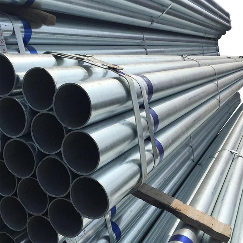 25mm Structural Steel Tube Welded Pre Gi 6 Meter Galvanized Steel Pipe