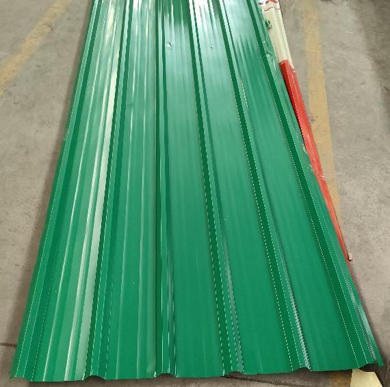 Cheap Corrugated Roofing Metal Steel Color Coated Roof Sheet From China