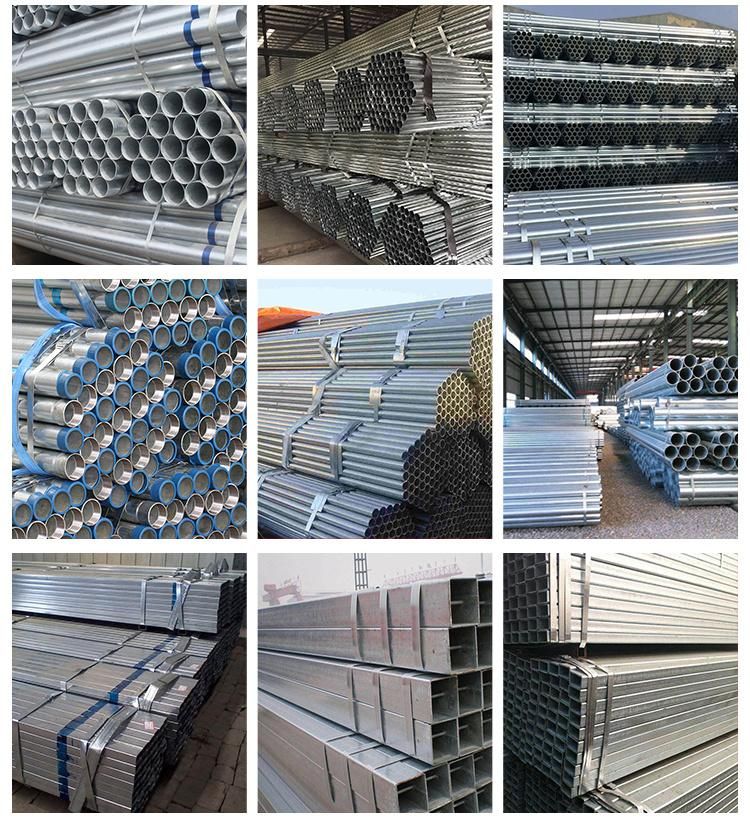 Light Weight Galvanized 16 Gauge Pipe