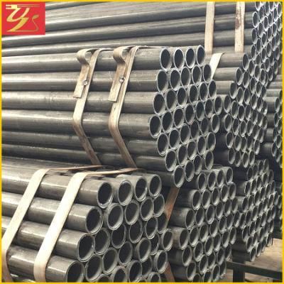Mild Steel ERW Carbon ASTM A53 Black Iron Pipe Welded Sch40 Steel Pipe for Water Transport