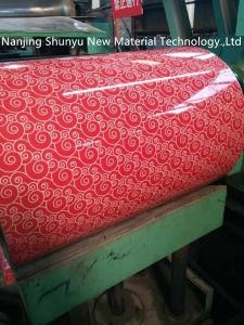 Beautiful Flower Coating Prepainted Steel Coil for Pakistan with 0.13-1.2mm Thickness